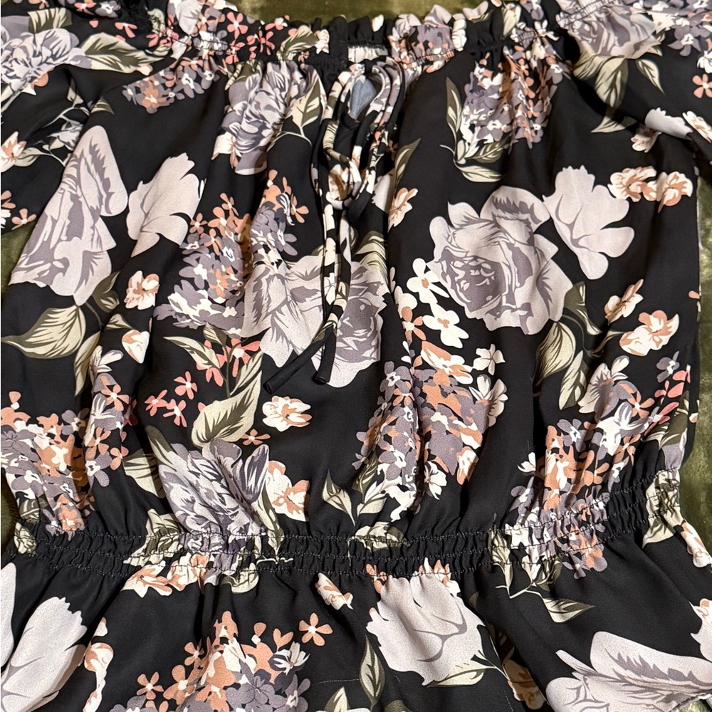 Floral Off-Shoulder Top